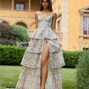 V. Champan The Caterina Dress in Cordoba Print